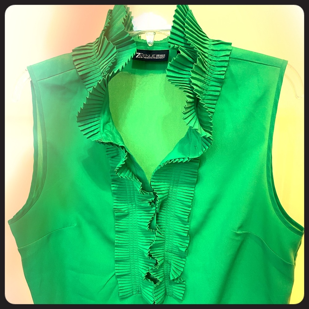 Cute ruffled blouse